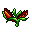 scarlet flower